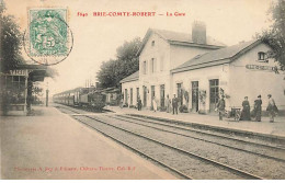 BRIE-COMTE-ROBERT - La Gare - Train - Brie Comte Robert