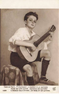 Tableaux - P. Sieffert - L'enfant à La Guitare - Salon De Paris - Malerei & Gemälde