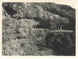 Lot De 2 Photos - Elephanta - Caves D'Elephanta Appelées Gharapuri - Format 11 X 8,5 Cm - India