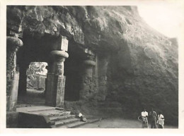 Photo - Elephanta - Caves D'Elephanta Appelées Gharapuri - Format 11 X 8,5 Cm - Inde