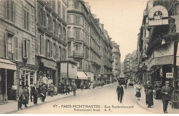 PARIS IX - Paris-Montmartre - Rue Rochechouard - Restaurant, Commerces - Arrondissement: 09