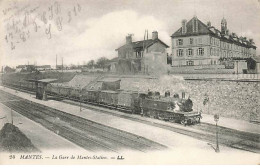 MANTES - La Gare De Mantes-Station - Train - Mantes La Ville