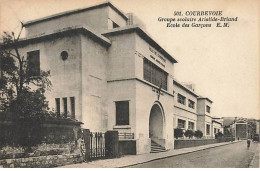 COURBEVOIE - Groupe Scolaire Aristide Briand - Ecole Des Garçons - Courbevoie