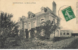 BERTHOUVILLE - La Mairie Et L'Ecole - Andere & Zonder Classificatie