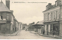 BEUZEVILLE - Route De Honfleur Et La Poissonnerie - Autres & Non Classés