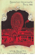 PARIS - Exposition Universelle Paris 1900 - La Grande Roue De Paris à La Lumière De Feu De Bengale - Ausstellungen