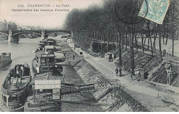 CHARENTON - Le Pont - Embarcadère Des Bateaux Parisiens - Chocolat Menier, Piano A. Bord - Charenton Le Pont