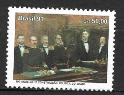 Brasil 1991 100 Anos Da 1ª Constituição Política Do BrasilRHM  C1751 - Ungebraucht