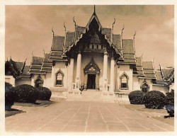 Photo - Thaïlande - BANGKOK - Wat Po - Format 10,7 X 8,4 Cm - 1937 - Thaïlande