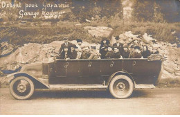 Carte Photo - Départ Pour GAVARNIE - Garage Moderne - Gavarnie