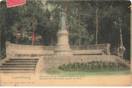 Luxembourg - LUXEMBOURG - Monument De La Princesse Amélie Au Parc - Luxemburgo - Ciudad