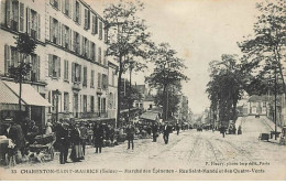 CHARENTON-SAINT-MAURICE - Marché Des Epinettes - Rue Saint-Mandé Et Des Quatres-Vents - Autres & Non Classés