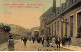 CHOISY-LE-ROI - Rue De L'Hôtel-de-Ville - Sortie Des Employés De La Faïencerie - Choisy Le Roi