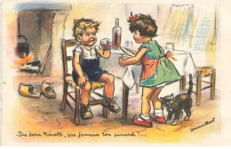 Illustrateur - Germaine Bouret - Dis Donc Nénette, Pas Fameux Ton Pinard - Chat - Bouret, Germaine