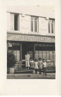 Carte Photo - LIMOGES - Café Du Théâtre - Hautpetit - Place République - Limoges