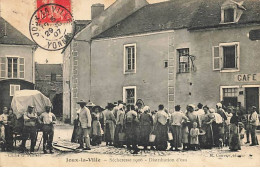 JOUX-LA-VILLE - Sécheresse 1906 - Distribution D'eau - Café - Autres & Non Classés