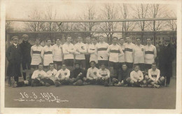 Carte Photo - THIONVILLE - Equipe De Footbal 1913 - Photographie Bruère Diedenhofen - Thionville