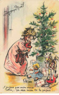 Illustrateur - Germaine Bouret - Joyeux Noël - T'en Fais Pas Mon Vieux Tintin, ça Sera Encore Toi Le Préféré - Bouret, Germaine