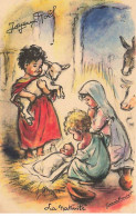 Illustrateur - Germaine Bouret - Joyeux Noël - La Nativité - Bouret, Germaine