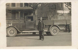 Suisse - Carte Photo - BOTTENS - Homme Devant Un Camion - Autres & Non Classés