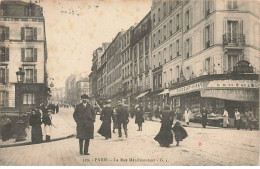 PARIS XX - La Rue Ménilmontant - Commerces, Chocolat Vinay - GI N°339 - Arrondissement: 20