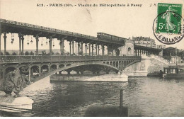 PARIS XVI - Viaduc Du Métropolitain à Passy - Métro - Metropolitana, Stazioni