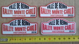 Lot De 5 Aimants Rallye Monte Carlo Historique 2016 2018 2020 2022 2023 Reims  Magnet - Transporte