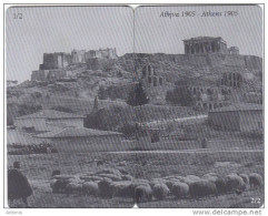 GREECE(chip) - Puzzle Of 2 Cards, Athens 1905, Exhibition In Athens(Collectors Club), 500ex, 01/13 - Grèce