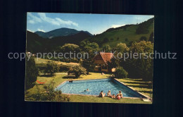 72112991 Untermuenstertal Gasthaus Zum Loewen Swimmingpool Muenstertal - Other & Unclassified