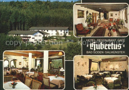 72112989 Bad Soden-Salmuenster Hotel Restaurant Cafe Hubertus Foyer Gastraeume B - Sonstige & Ohne Zuordnung