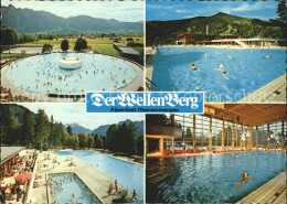 72112977 Oberammergau Der WellenBerg Rundbecken Freibecken Heisssprudelbecken Ha - Oberammergau