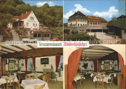 72112962 Lindenfels Odenwald Terrassenrestaurant Waldschloesschen Gastraeume Lin - Sonstige & Ohne Zuordnung