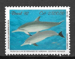 Brasil 1992 Divulgação Da Conferência Rio 92 - Fauna Da Ilha Fernando De Noronha (Golfinho) RHM  C1777 - Ongebruikt