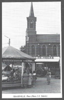 1980  --  BELGIQUE . GRANDVILLE . MANEGE SUR LA PLACE . 4B212 - Non Classés