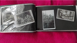 2 WK Fotoalbum Mit Ca 100 Foto Wehrmacht Soldaten Panzer Kfz Schiffe - Guerre 1939-45
