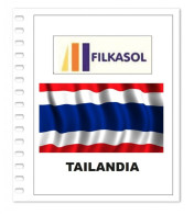 Suplemento Filkasol Tailandia 2023 - Ilustrado Color Album 15 Anillas (270x295) SIN MONTAR - Pré-Imprimés