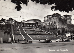 CARTOLINA  C17 GENOVA,LIGURIA-LE CARAVELLE-STORIA,MEMORIA,CULTURA,RELIGIONE,IMPERO ROMANO,BELLA ITALIA,VIAGGIATA 1959 - Genova (Genua)