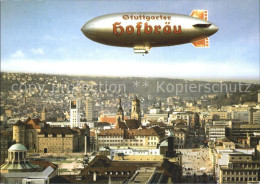 72112748 Stuttgart Zeppelin Hofbraeu Werbung Stuttgart - Stuttgart