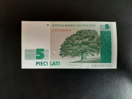 LETTONIE 5 LATI 1992.XF - Latvia