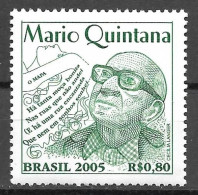 Brasil 2005 Mário Quintana RHM  2620 - Nuevos