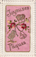 FANTAISIE(CARTE BRODEE) PAQUES - Bordados