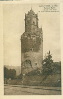 Andernach 1932; Runder Turm - Gelaufen. (Cl. August Gutmann - Andernach) - Andernach