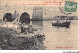 CAR-AAFP5-50-0436 - SAINT-VAAST-LA-HOUGUE ET REVILLE - Le Pont De Saire - Saint Vaast La Hougue