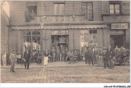 CAR-AAFP5-44-0397 - NANTES - Place Royale - Cafe D'Orleans - Carte Vendue En L'etat - Nantes