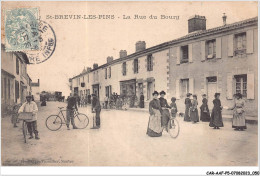 CAR-AAFP5-44-0396 - SAINT-BREVIN-LES-PINS - La Rue Du Bourg - Saint-Brevin-les-Pins