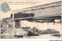 CAR-AAEP3-49-0248 - ANGERS - LA CATASPROPHE DES PONTS-DE-CE - Carte Vendue En L'etat - Angers