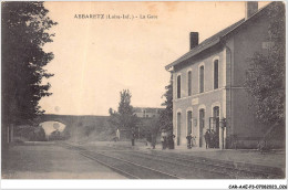 CAR-AAEP3-44-0216 - ABBARETZ - La Gare - Carte Pliee, Vendue En L'etat - Autres & Non Classés