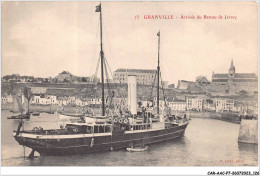 CAR-AACP7-50-0607 - GRANVILLE - Arrivée Du Bateau De Jersey - Granville