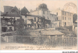 CAR-AACP6-49-0503 - MONTFAUCON-sur-MOINE - Vue Prise Du Pont De La Moine - Carte Pliee, Vendue En L'etat - Montfaucon