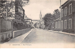 40 .n° 107200 . Soustons .rue Principale .l Eglise . - Soustons